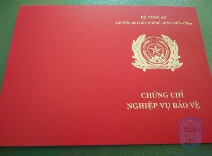 Chứng chỉ nghiệp vụ bảo vệ