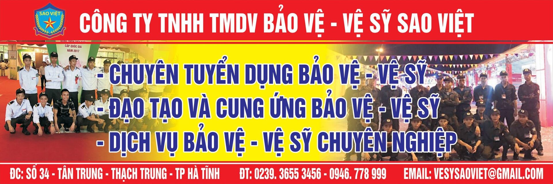Dịch Vụ Bảo Vệ & Vệ Sĩ Sao Việt