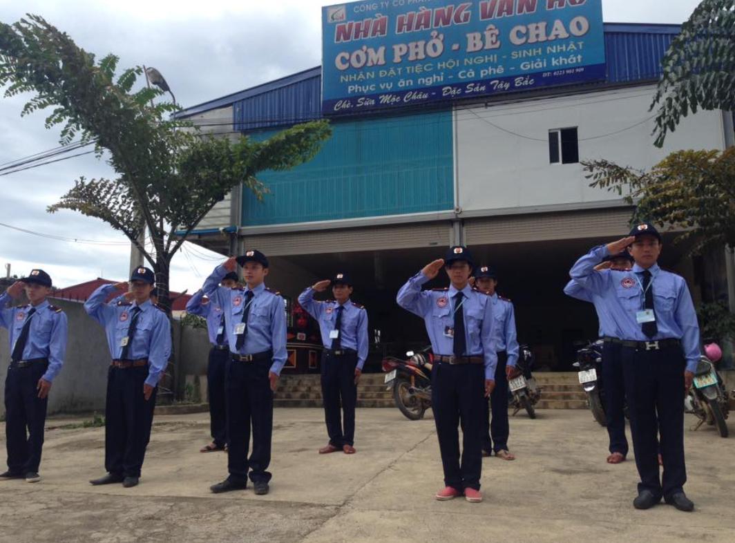 Đội ngũ bảo vệ chuyên nghiệp