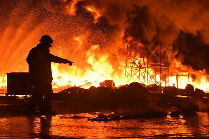 Các khu công nghiệp rất dễ xảy ra tình trạng cháy nổ