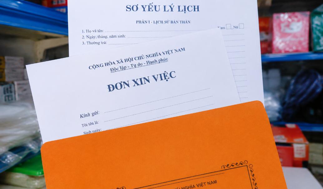 Đơn xin việc phải có sơ yếu lý lịch
